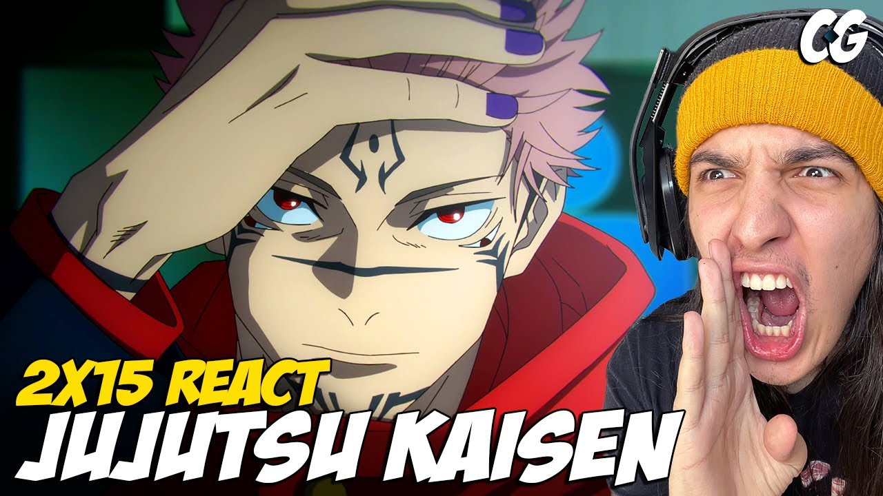 SUKUNA CHEGOU!!!! JUJUTSU KAISEN 2X15  REACT (TEMPORADA 2 EPISÓDIO 15) 