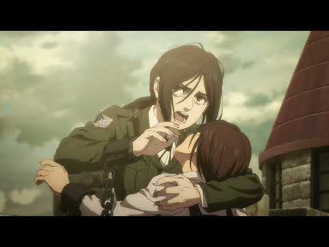 بوركو يقوم بقطع يد بيك سان هجوم العمالقة الموسم الرابع البارت 2 الحلقة 17 Shingekinokyojin