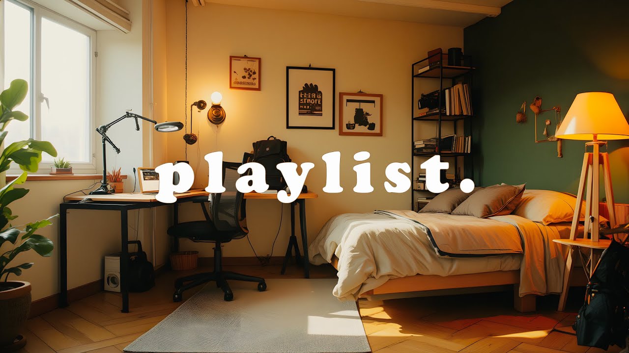 [playlist] Work & Study With Me | Aesthetic Desk Setup + Lo-Fi Music