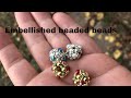 Embellished Beaded Beads with option of open or closed bead