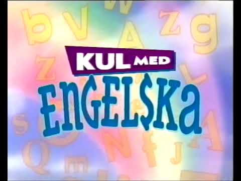 Disney Kul med Engelska Svensk trailer VHS