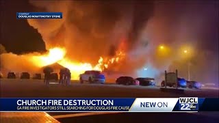 Church fire under investigation in Douglas Georgia