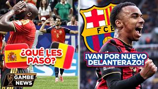 ¿Qué les pasó a España y Bélgica?| Barça por nuevo delanterazo| Madrid elige reemplazo de Courtois