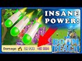 Boom Beach 45k Damage Barrage on GBE Account No Troops 