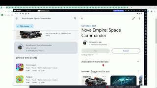 How to play Nova Empire Space Commander  on PC computer easy screenshot 3