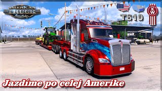 American truck simulator  T 610 a jazdíme po celej Amerike
