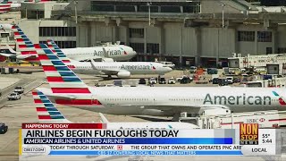 American Airlines and United Airlines will furlough 32,000 workers