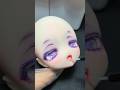↑メイクする。#bjd #bjdmakeup #doll #dollmakeup #ドール #ddh #makeup #人形 #ad #ドールメイク #dollface #kawaii #short