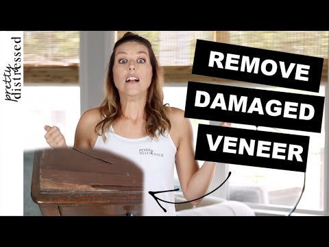 Remove Veneer from Wood