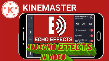 How To Add Echo Effect In Video With Kinemaster (HINDI) Video | Something New India