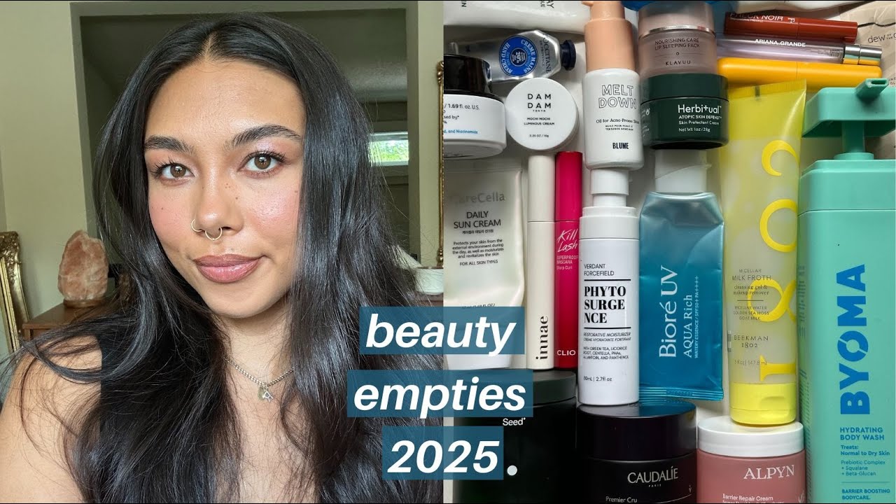 Beauty Empties August 2025 | makeup & skincare empties