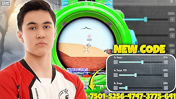 FLYQE 😱 BGMI LANGE AFSTAND GEVOELIGHEIDSINSTELLINGEN🎯5 Vingerbediening/100% Werkt🚨