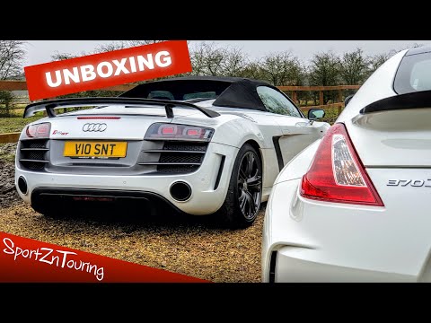 Unboxing RARE Collectibles for our One of 333 Audi R8 GT Spyder!