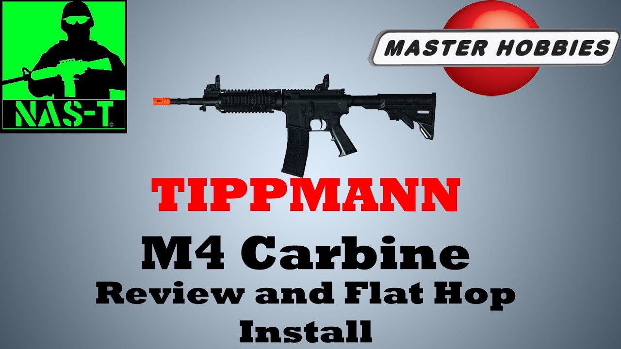 Tippmann M4: Review plus flat hop install