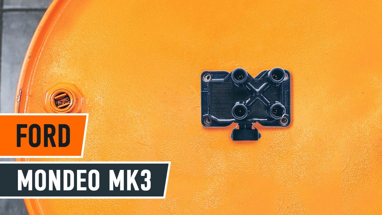 Cum se înlocuiește bobina de inductie pe FORD MONDEO MK3 Sedan [TUTORIAL  AUTODOC] - YouTube
