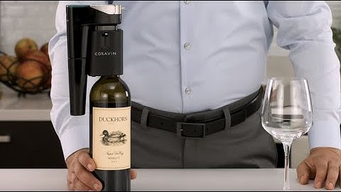 Getting Started with Coravin Model Eleven