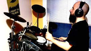 Soulful Funk Fusion Backing Track - drum playthrough