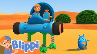 Blippi Wonders - Kangaroo | Learning Videos For Kids | Education Show For Toddlers