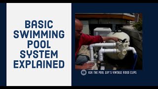 Ask the Pool Guy Explains a Basic Pentair Pool Equipment System circa 2006