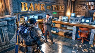 Gears of War: E-Day - Bank of Tyrus Gameplay