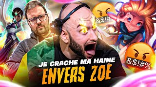 ZOÉ ME REND COMPLÈTEMENT FOU JE CRACHE MA HAINE DESSUS