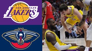 Lakers Vs Pelicans Lakers Gametimetv Lakers Highlights Play In Game 2024