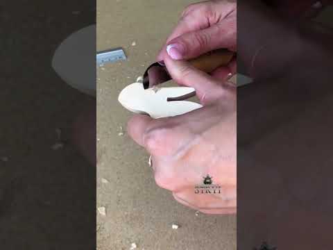 Брусок односторонній STRYI із шкіряним покриттям для правки та заточки, 160х30х5мм, відео 1