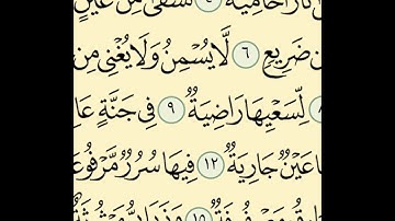 088 سورة الغاشية (AlGhaashiya) بصوت الشيخ محمد صديق المنشاوي