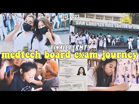 RMT NA AKO! 😭 MY MEDTECH BOARD EXAM JOURNEY (MARCH 2023) 💗