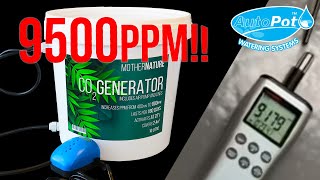 9000ppm!! CO2 Generator test by AutoPot UK