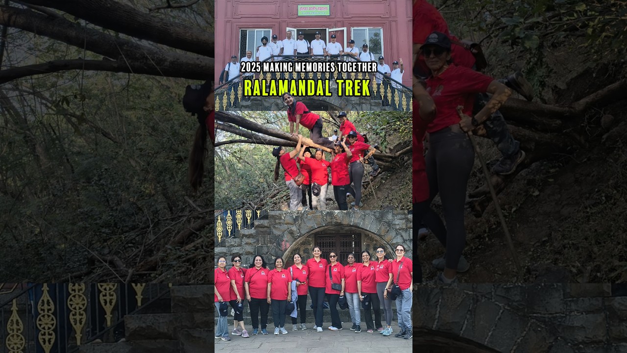 Making Memories Together @ Ralamandal Trek 2025🚶🚶🧘🙃🙃🐒