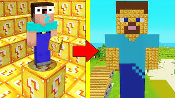 NOOB vs LUCKY BLOCK STEVE MUTANT in MINECRAFT!