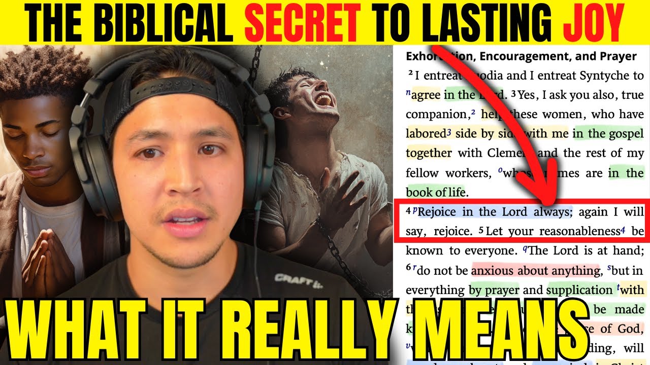 You Will NOT Have More Joy Until You Understand THIS (How to Rejoice In The Lord) | Jason Camacho