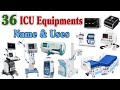 Icu equipments name and uses  icu equipment