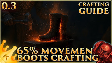 How to craft 60 to 65 Movement Speed Boots - Path of Exile 2