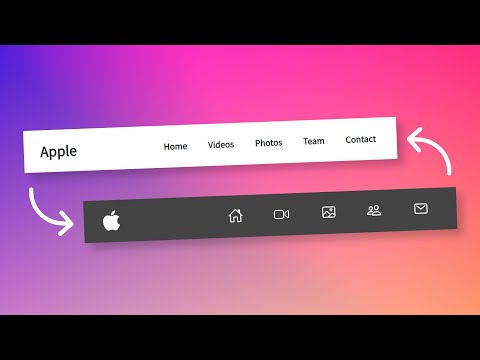 Changing Navbar Style Based On Scroll using CSS & Javascript