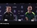 Kingsbury and McKeown Matchday -1 Press Conference | Championship Match vs Gotham FC | 11.21.25