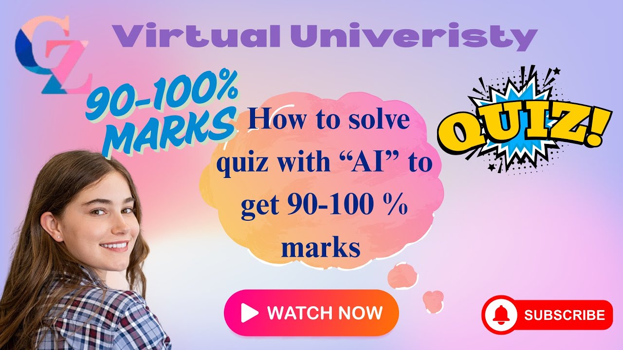 How to solve your quiz using AI | EDU301 quiz 1 | midterm vu