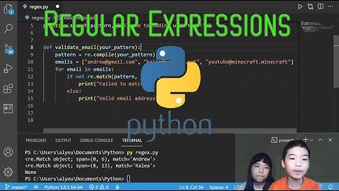 How to Code PYTHON: *Regular Expressions* Tutorial
