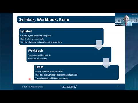 Virtual Event: Approaching CISI exams and passing first time