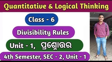4th Semester compulsory Math||Quantitative and logical thinking|Ars by akash@susantatutorial8609