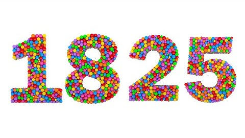 Learn Numbers 1825 with 3D Colorful Balls - ( Sponsored By: Gamavision Csupo  Effects )
