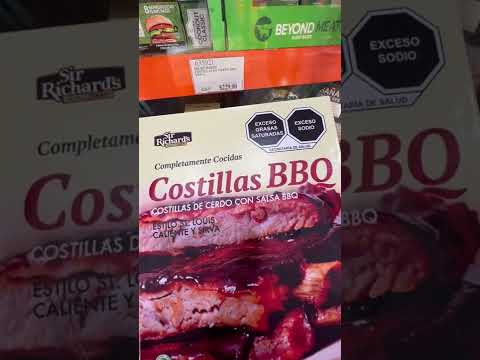 Muy recomendable en COSTCO | Costillas de cerdo BBQ | Ya listas para comer ! Una delicia.