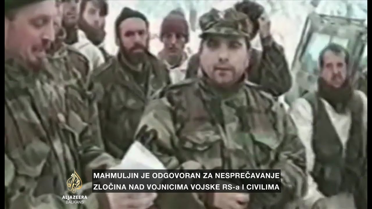 أُدين ساكيب محمودجين، وهو أعلى ضابط في جيش جمهورية البوسنة والهرسك، أمام محكمة البوسنة والهرسك.