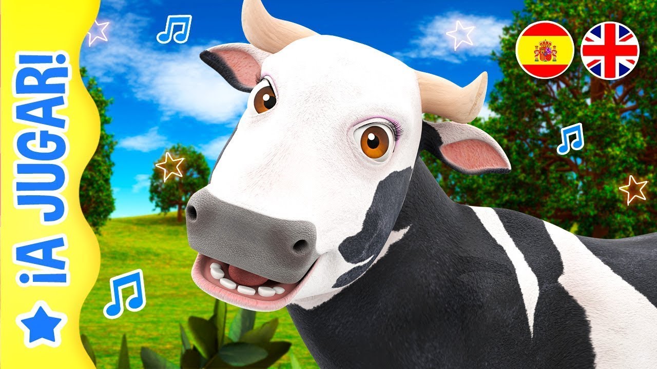 ¡Vamos a Cantar y Aprender Inglés con La Vaca Lola! | A Jugar - YouTube