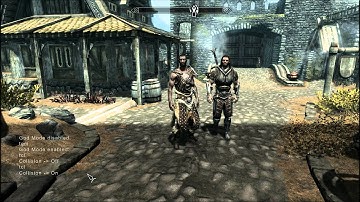 Skyrim Basic console commands (crappy quality)