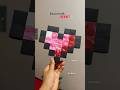 DIY Kisses Minecraft heart ❤️🖤 #diy #minecraft #papercraft #shortsvideo