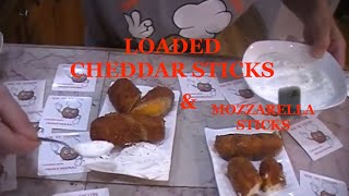 Amazing Homemade Mozzarella Sticks Loaded Cheddar Sticks Cooking With Frankie Me