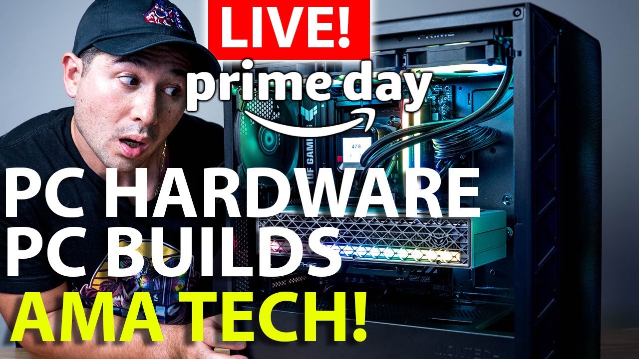 LIVE! AMAZON PRIME DAY PC DEALS 2025 🚀 | PC Hardware & Builds AMA: Ask Me Anything Tech! 💻💬