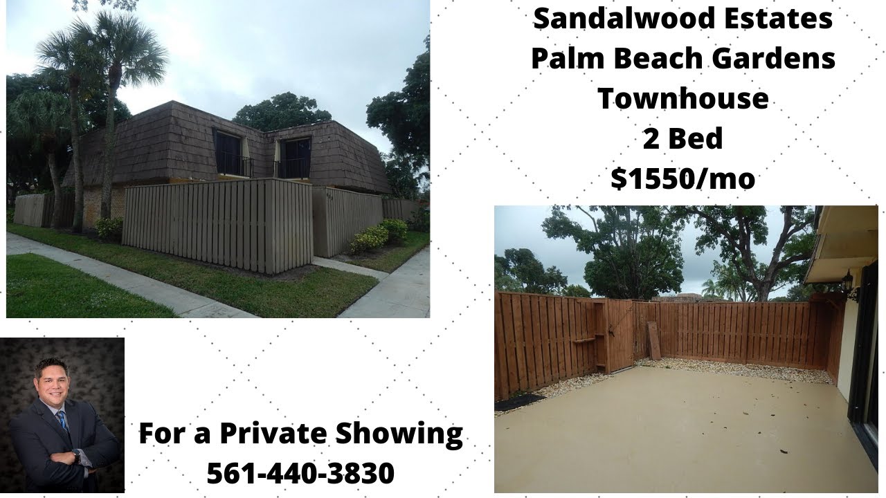 For Lease 1550/mo 2 Bedroom in Sandalwood Estates, Palm Beach Gardens